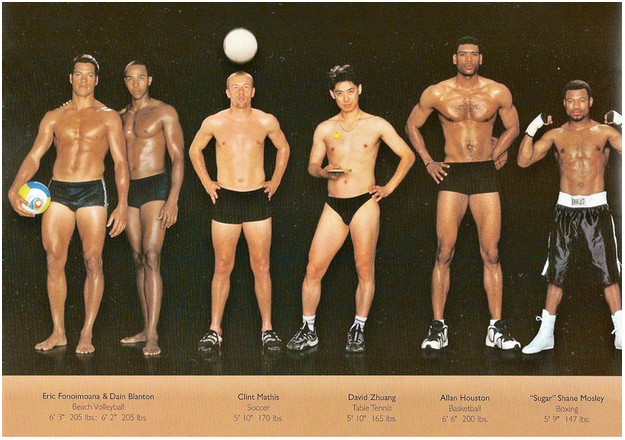 Male Athlete Bodies